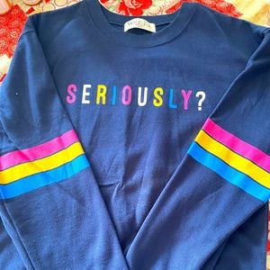 Long sleeve sweatshirt